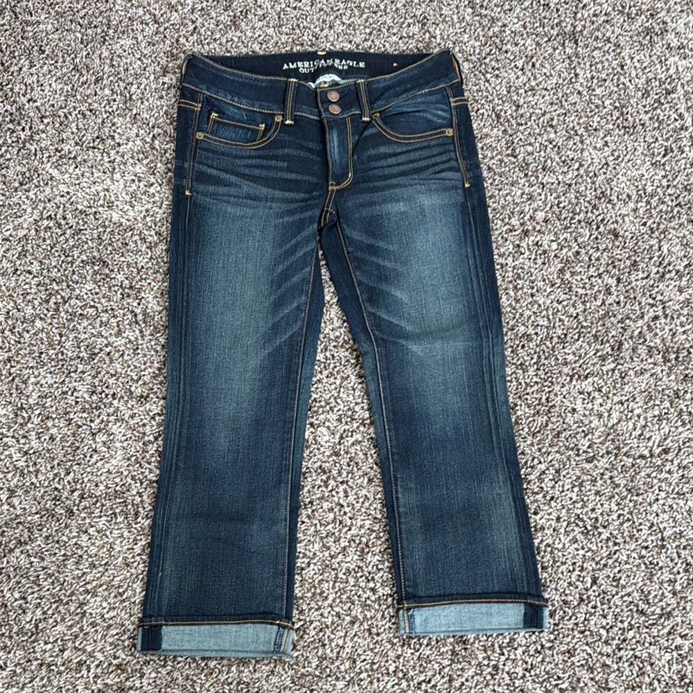 American eagle artist crop jean